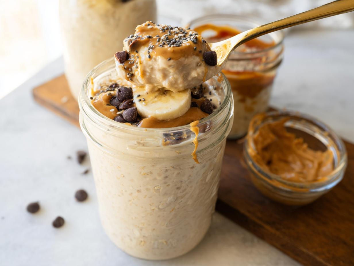 Dreamy Creamy Blended Overnight Oats: 5-Min Prep