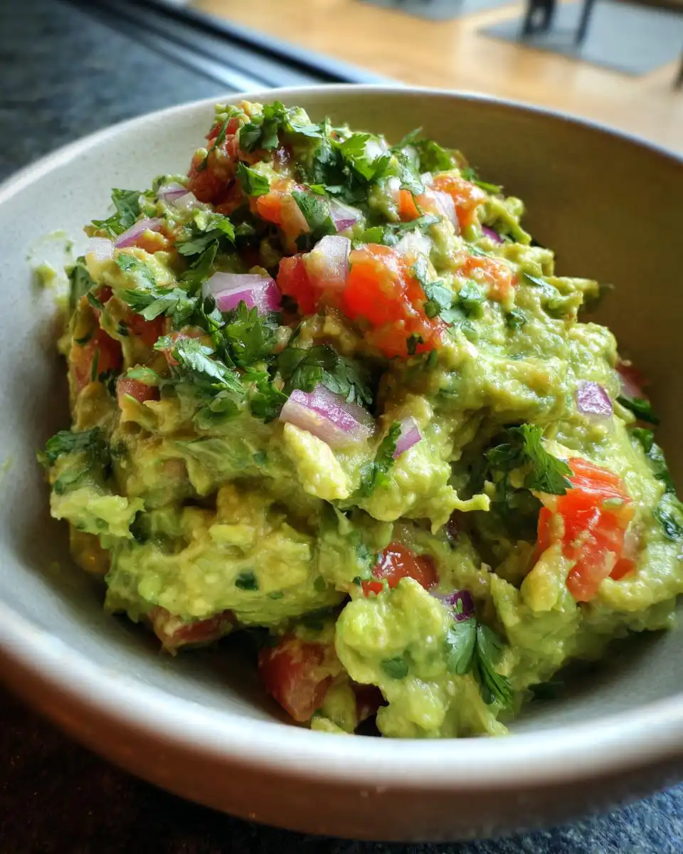 Perfect Easy 5-Minute Guacamole Recipe (No Cooking)