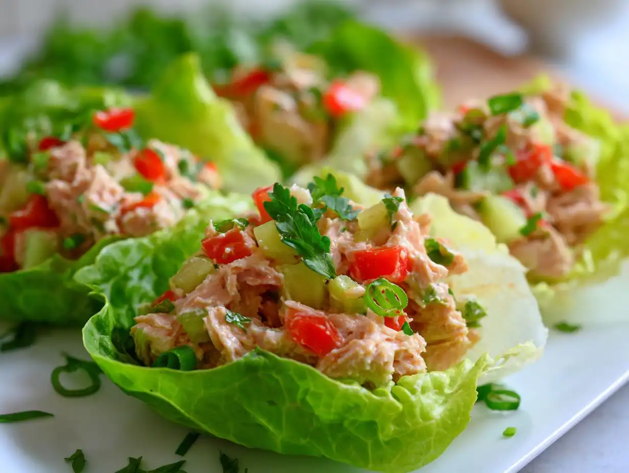 Easy Tuna Wraps: 2 High Protein Lunches