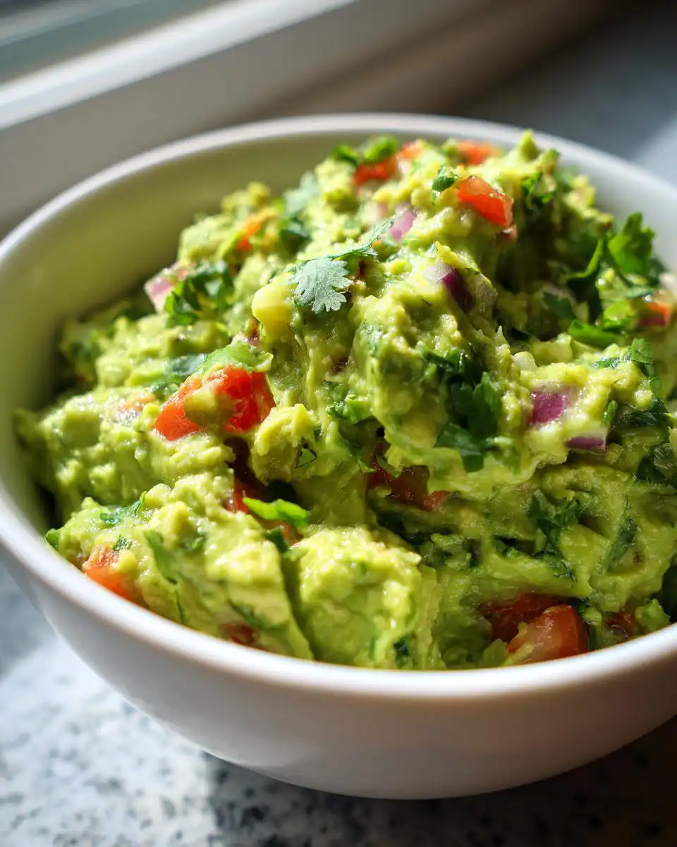 Foolproof Fresh Guacamole with Lime & Cilantro in 15 Minutes