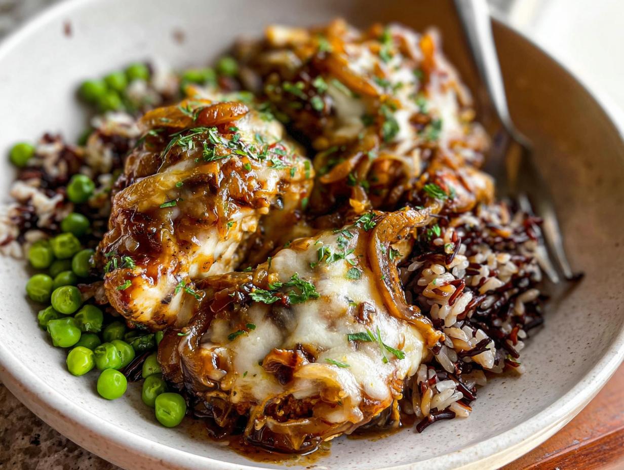 Amazing French Onion Chicken Recipe: 40 Min