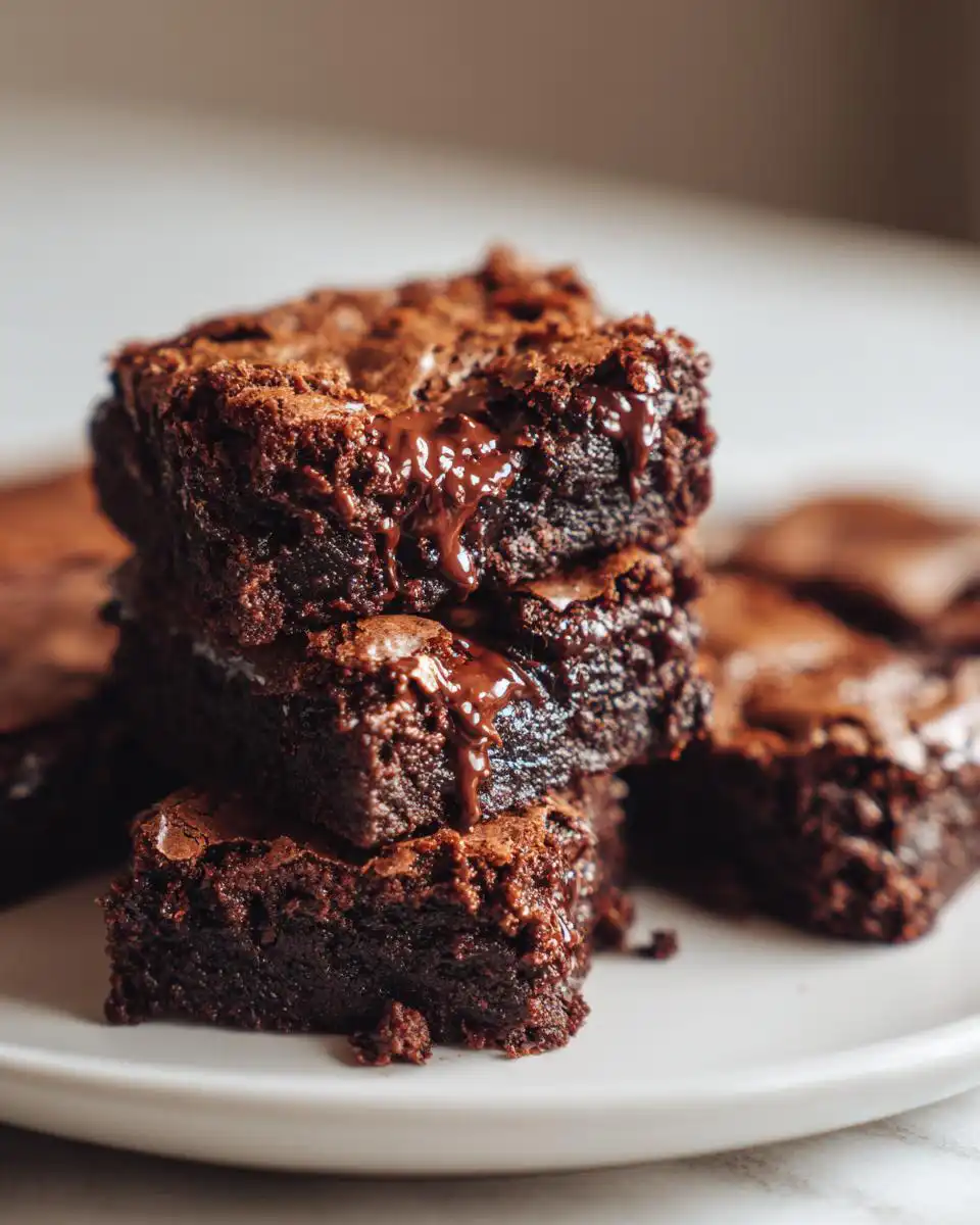 Irresistible Gooey Double Chocolate Brownie Bars Easy Recipe