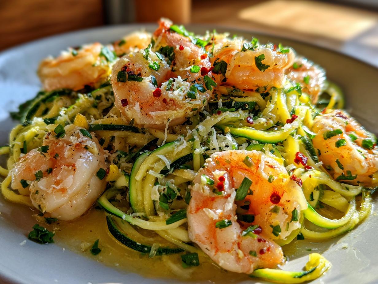 Amazing 30-Min Healthy Shrimp Scampi
