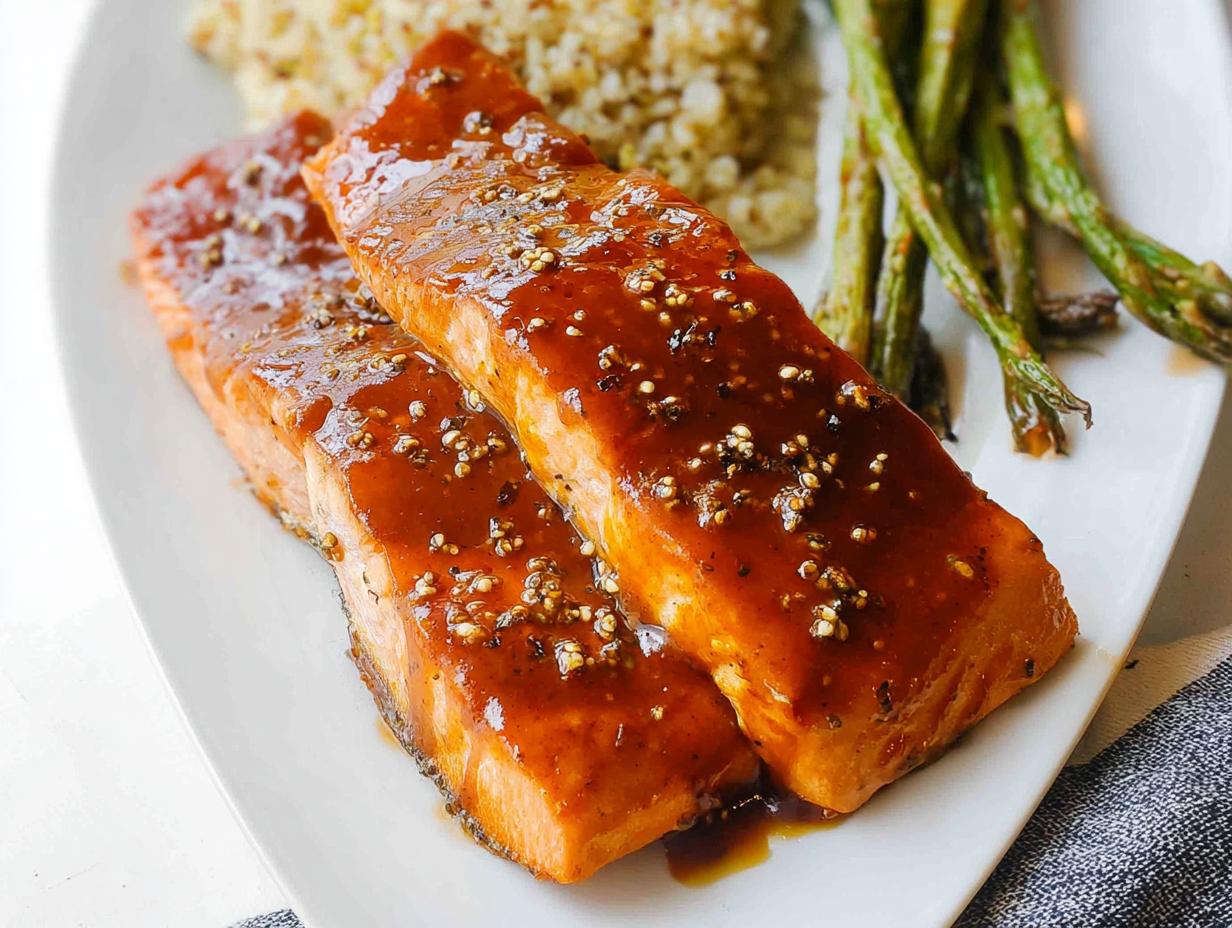 Amazing Maple Barbecue Salmon: 10-Min Dinner
