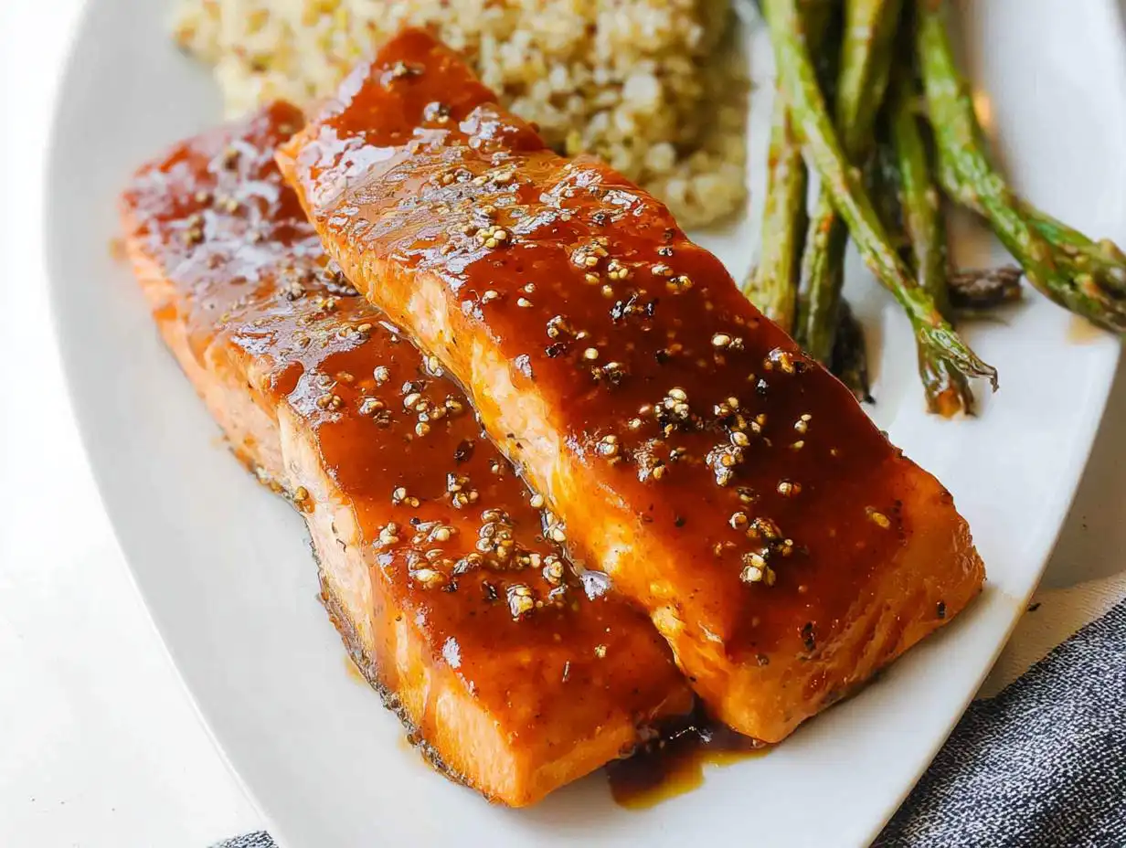 Amazing Maple Barbecue Salmon: 10-Min Dinner