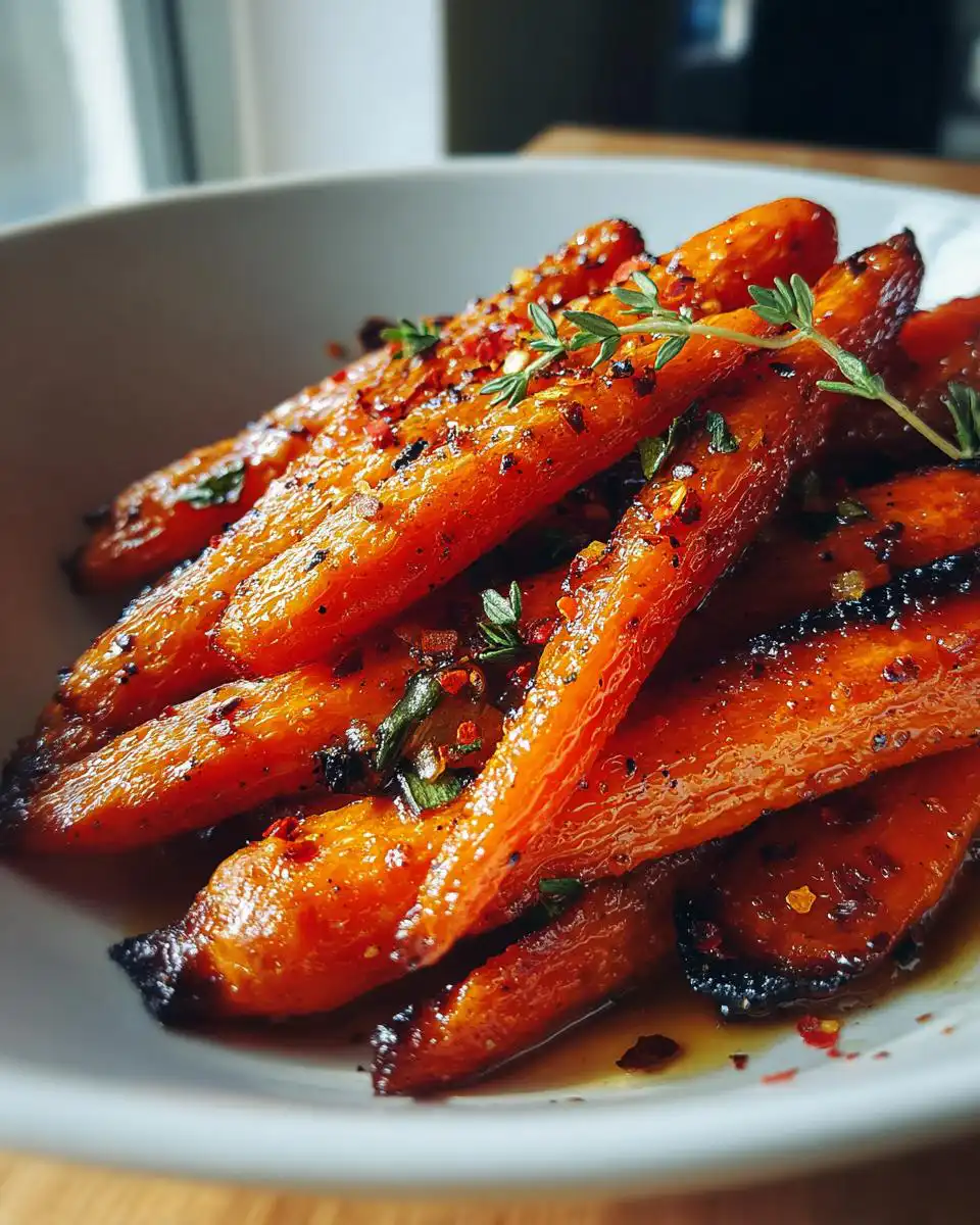 Perfect Maple Glazed Roasted Carrots in 40 Minutes