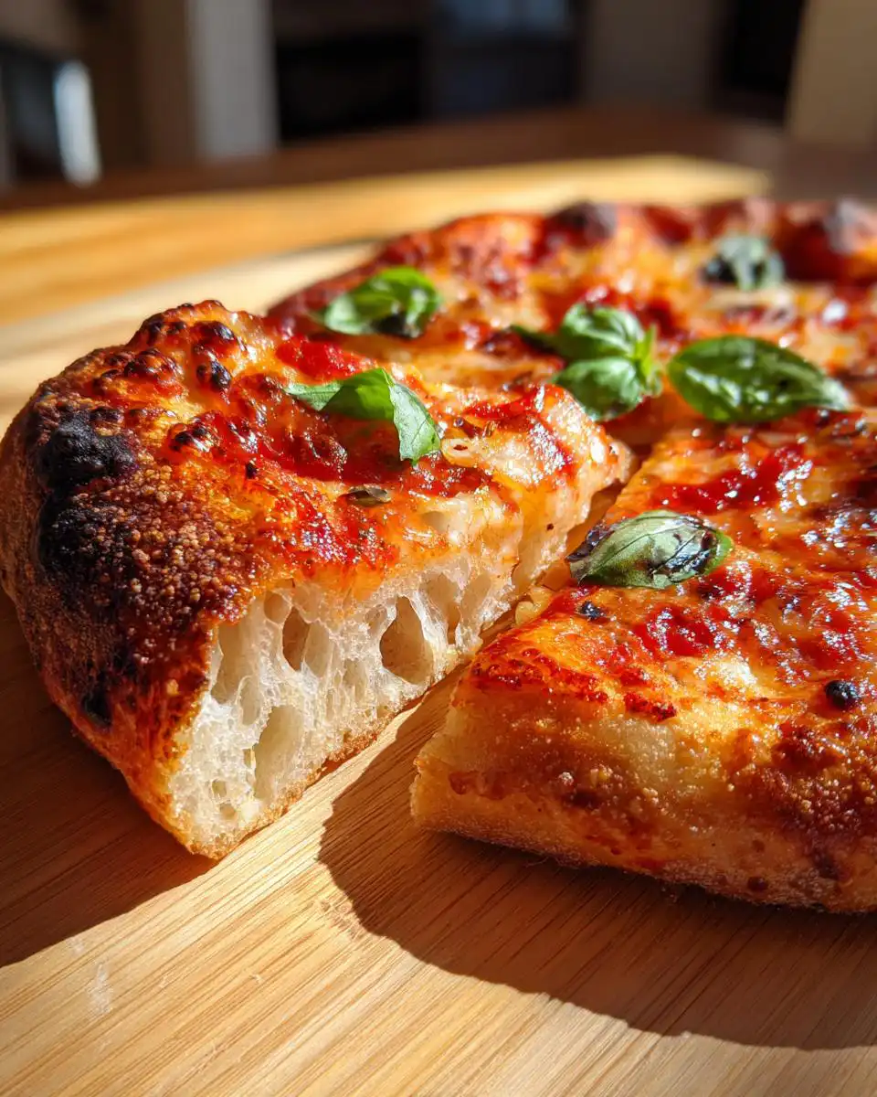 Quick Same-Day Sourdough Pizza Dough in 4 Hours