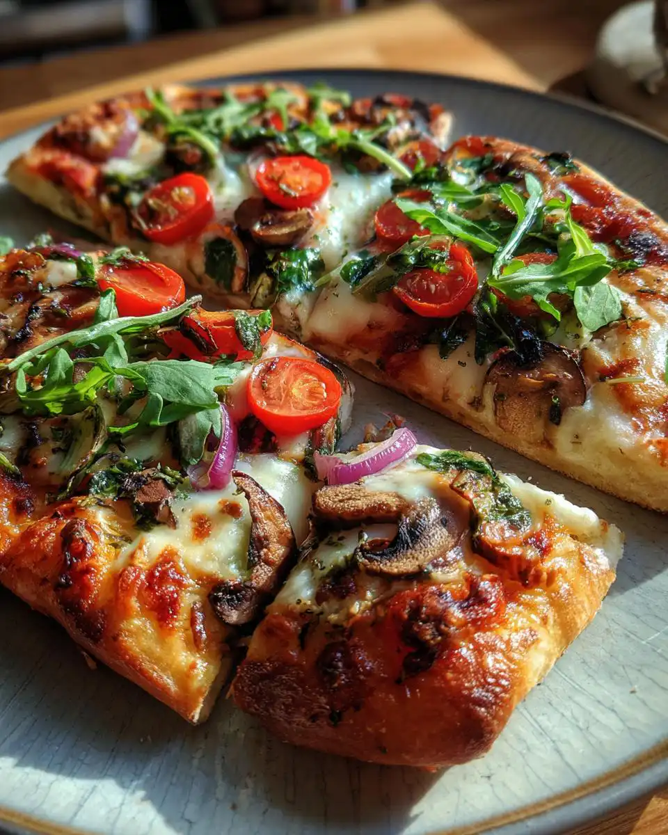 Sourdough Flatbread Pizza in 22 Life-Changing Minutes