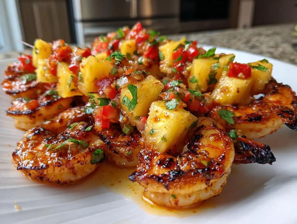 15-Minute Spicy Grilled Shrimp Skewers: Amazing Flavor